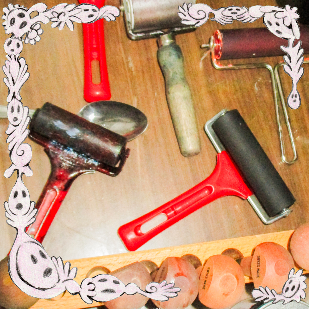 Printlab workshop: lino wapenschild